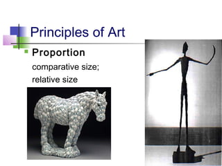 Elements & principles of art