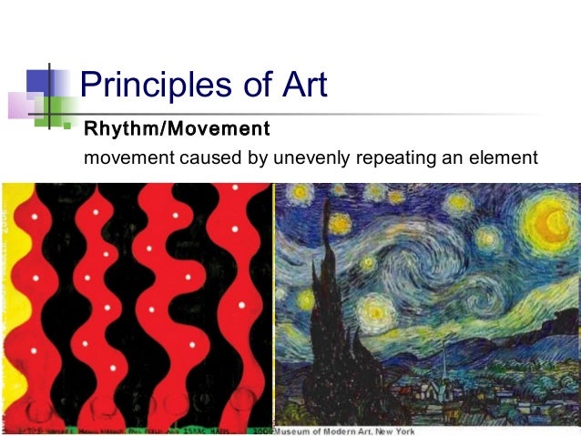 Movement Element Of Art : Elements principles of art