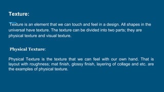 Elements & principles of art | PPTX