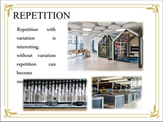 Repetition Variation Elements and principles of design in context to Fashion | PDF