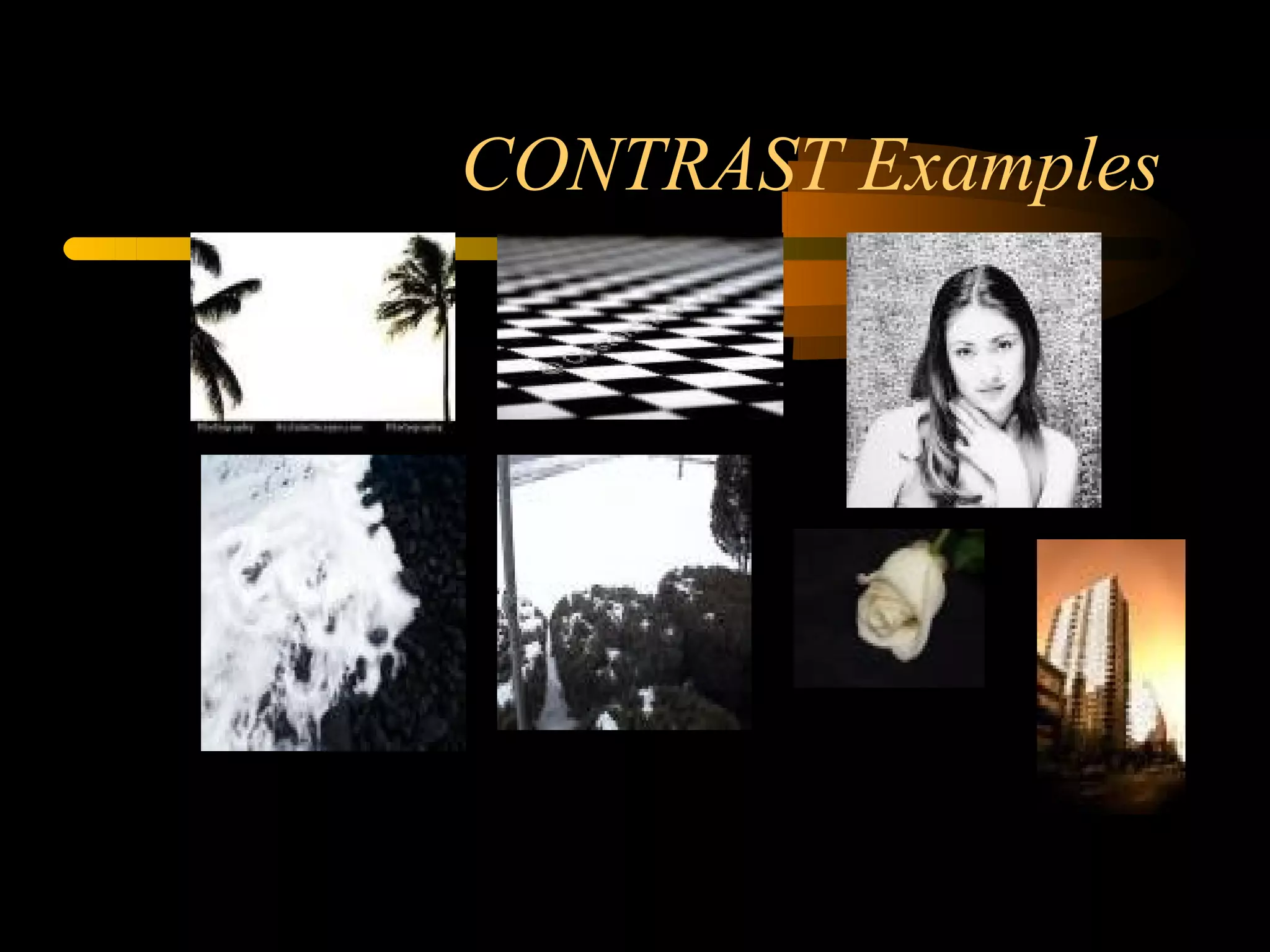 CONTRAST Examples
 