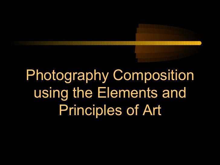 Elements principles of photo