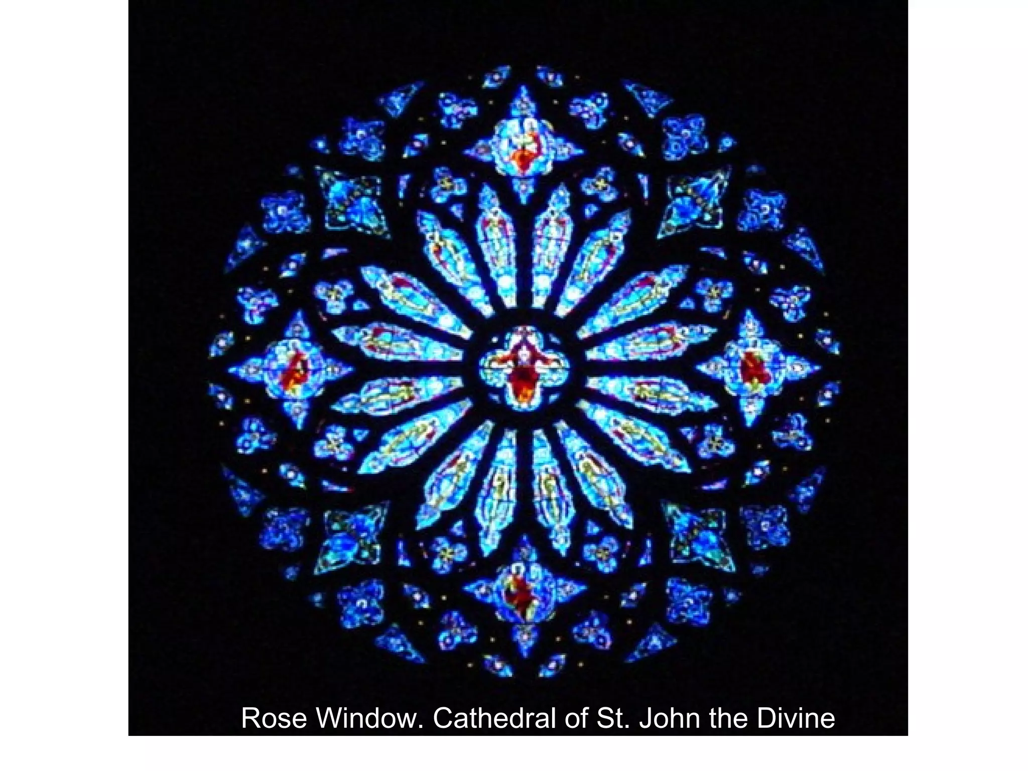 Rose Window. Cathedral of St. John the Divine
 