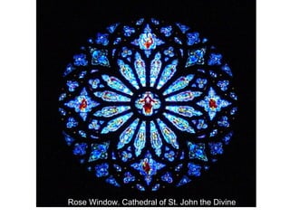 Rose Window. Cathedral of St. John the Divine
 
