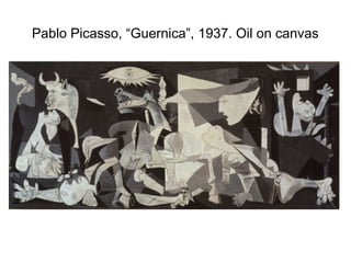Pablo Picasso, “Guernica”, 1937. Oil on canvas
 