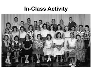 In-Class Activity
 