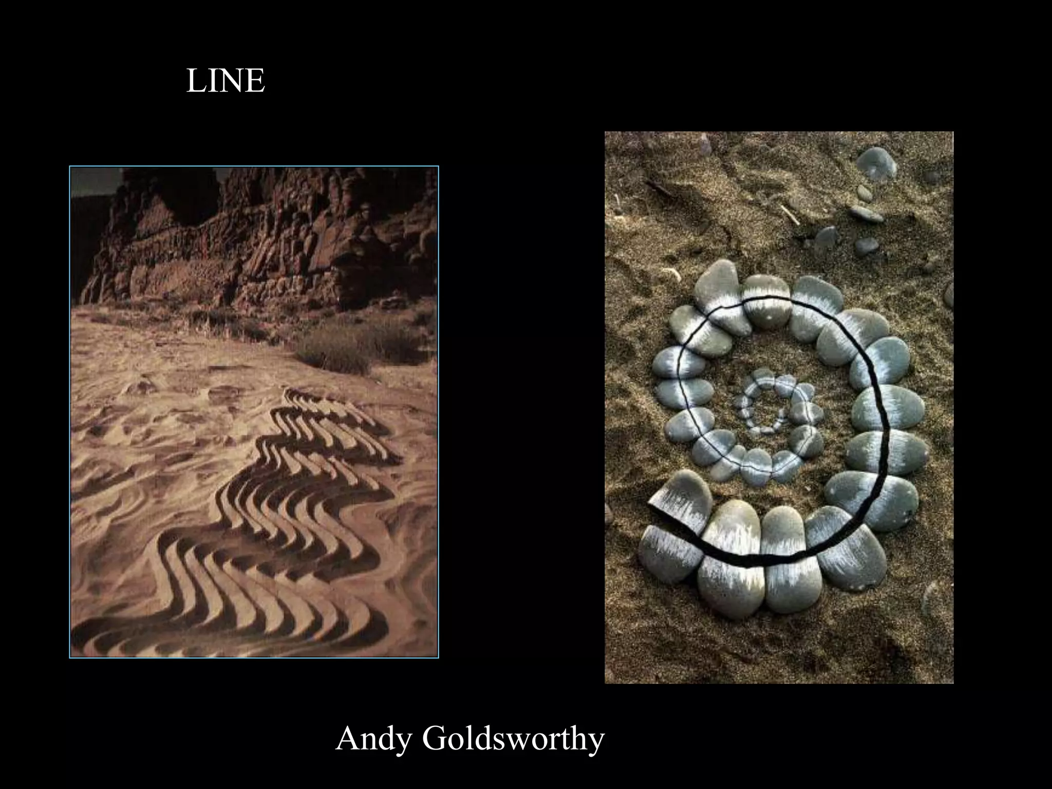 Andy Goldsworthy
LINE
 