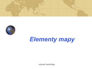 Elementy mapy 