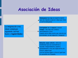 Locke postula que la mente humana es como una hoja en blanco (tabula rasa) en la que las vivencias van imprimiendo marcas. 