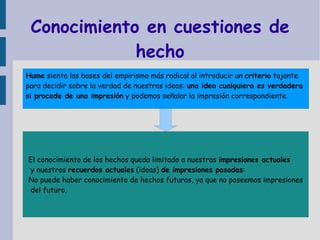 Estudió filosofía en Francia donde escribió su obra “Tratado de la naturaleza humana”. 