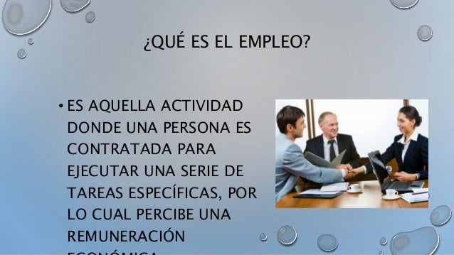 El Empleo