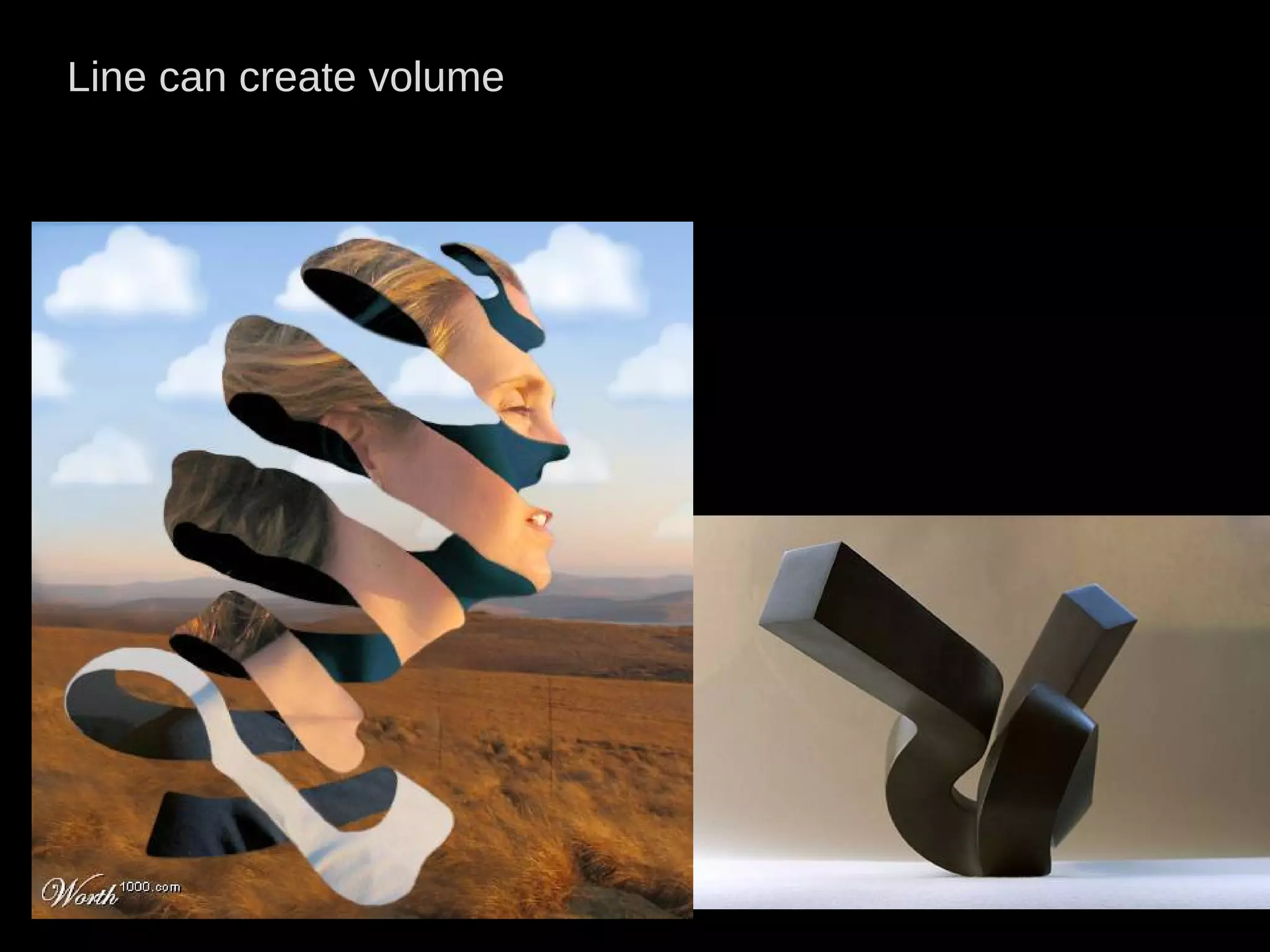 Line can create volume
 