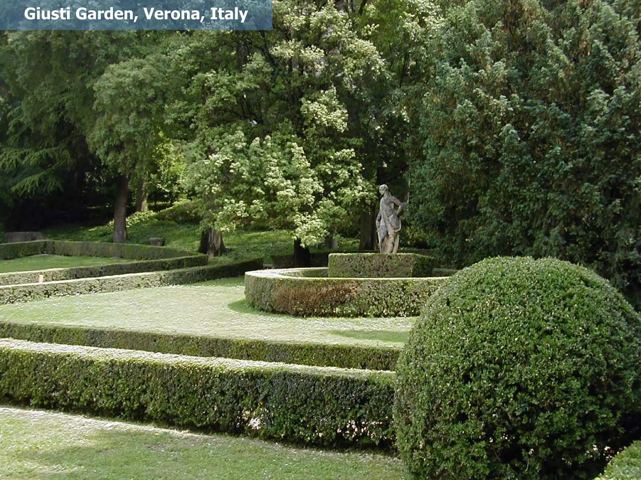 Giusti Garden, Verona, Italy
 