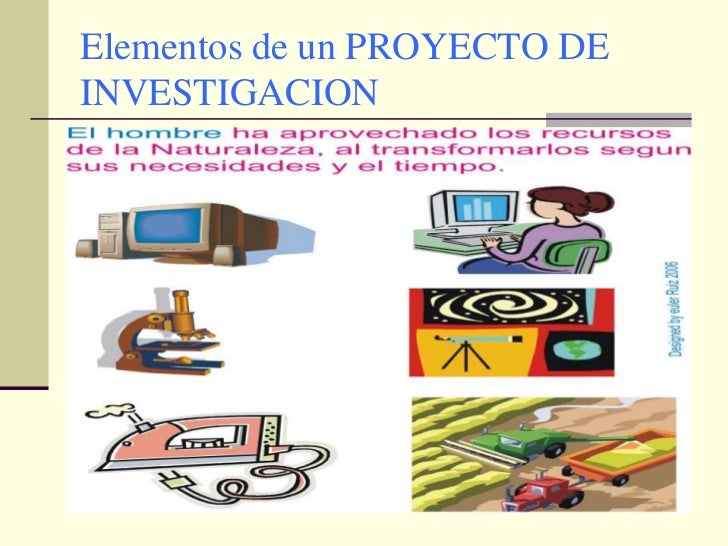ELEM PROYECTO DE INVESTIGACION