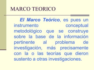 Ramón Ruiz7.- Marco Conceptual8.- Marco Histórico9.- Marco contextual10.- Marco legal