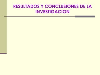 SUGERENCIAS Y RECOMENDACIONES POR PARTE DEL INVESTIGADOR