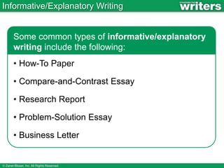 Elem text type_informative_explanatory | PPTX
