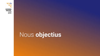 Nous objectius
 