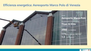 Efficienza energetica: Aereoporto Marco Polo di Venezia
 