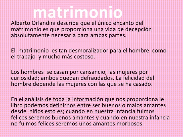 EL ENAMORAMIENTO Y EL MAL DE AMORES ALBERTO ORLANDINI PDF