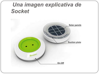 Window Socket, el enchufe solar que se pega en el cristal de