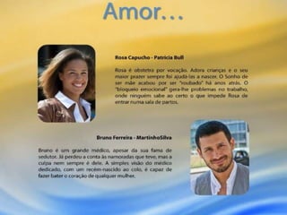 Elenco da nova série da RTP1 «Maternidade»