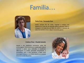 Elenco da nova série da RTP1 «Maternidade»