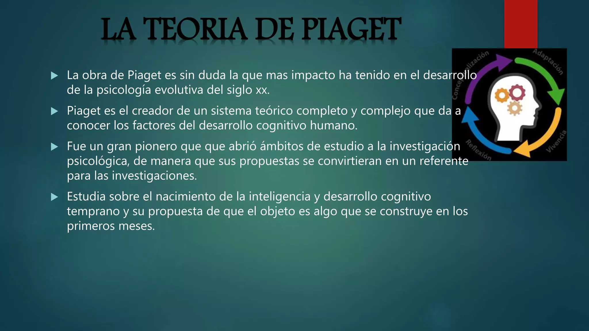 El enfoque constructivista de jean piaget [autoguardado] | PPTX | Education