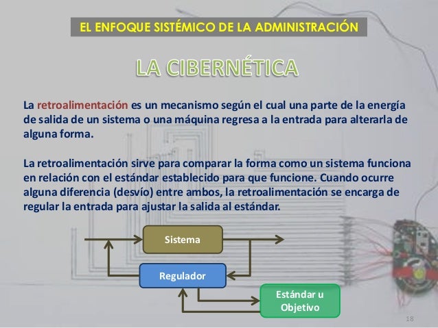 El Enfoque Sistémico de la Administración Aportes de la