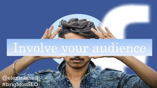 review42.com/resources/youtube-statistics/
Involve your audience
 