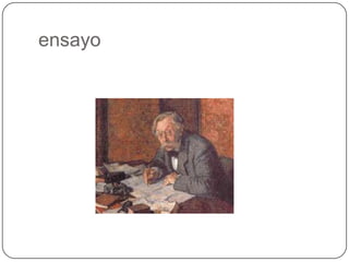 ensayo