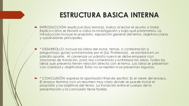 El ensayo