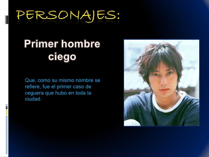 Personajes De Ensayo Sobre La Ceguera