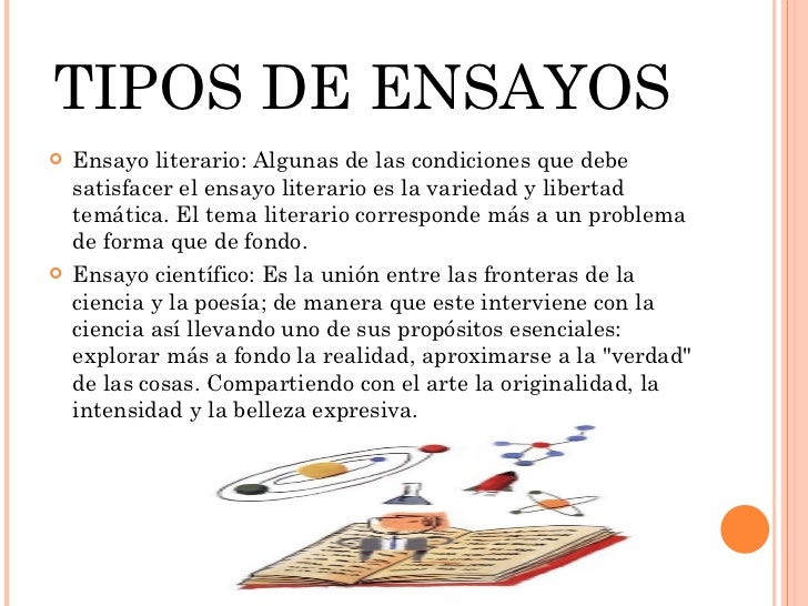 El ensayo tecnicas