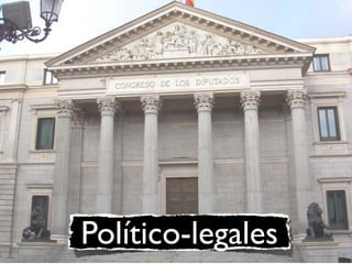 Político-legales
 