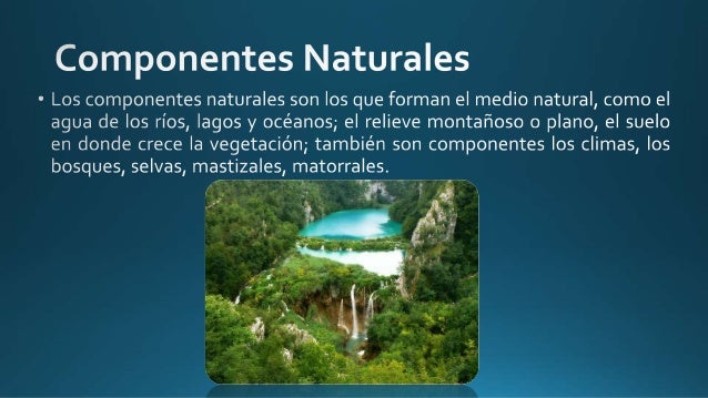 El espacio geográfico