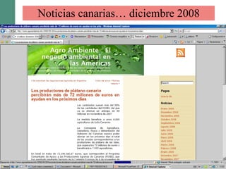 Noticias canarias… diciembre 2008 