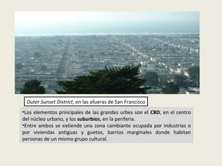 Las Vegas Aunque el centro de las ciudades más antiguas pueda
Las Vegas Aunque el centro de las ciudades más antiguas pueda

presentar un trazado irregular, las urbes norteamericanas
presentar un trazado irregular, las urbes norteamericanas
muestran en general una cuidada planificación, siguiendo
muestran en general una cuidada planificación, siguiendo
un plano en damero donde las calles rectilíneas se cortan
un plano en damero donde las calles rectilíneas se cortan
en ángulo recto yy los edificios se agrupan formando
en ángulo recto
los edificios se agrupan formando
manzanas.
manzanas.

 