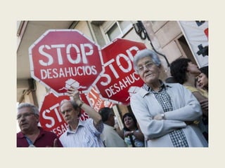 Problemas actuales en las ciudades
españolas

La
La
contaminación
contaminación
lumínica es uno
lumínica es uno
de los actuales
de los actuales
problemas de las
problemas de las
ciudades.
ciudades.

Tampoco nos podemos olvidar
de la pobreza y la marginación

 