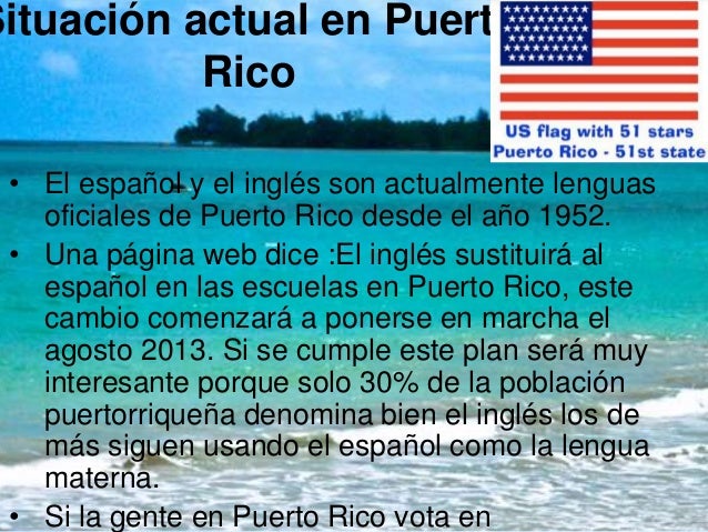 El español en Puerto Rico