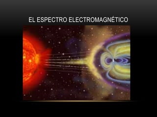 EL ESPECTRO ELECTROMAGNÉTICO
 