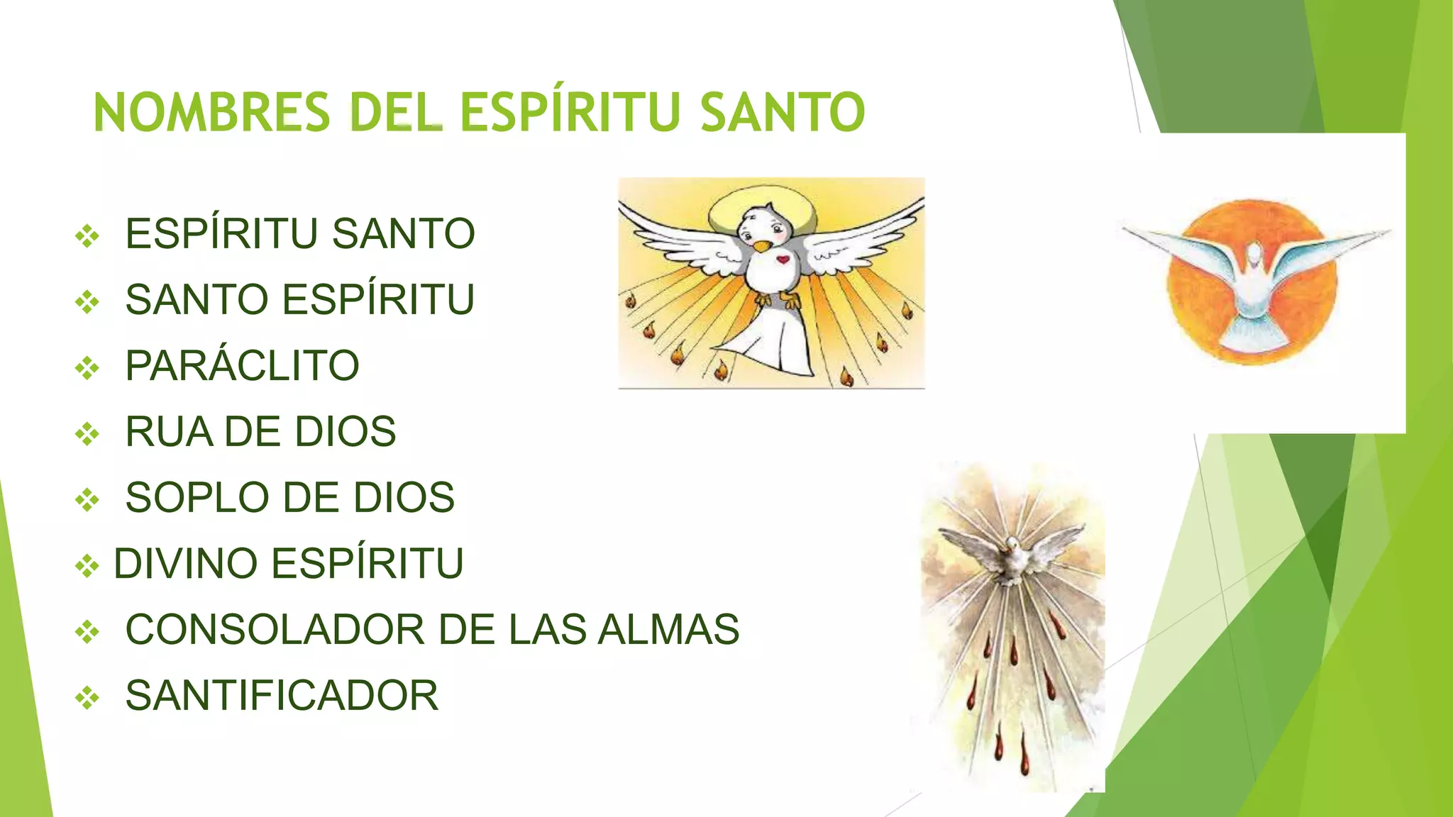 El espíritu santo neumatologia | PPTX | Religion & Spirituality