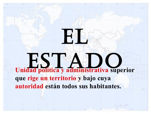 El estado