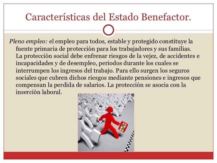 El estado benefactor 1
