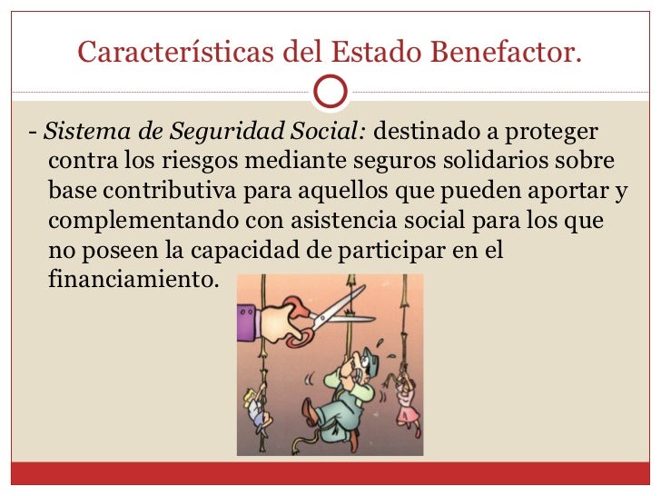 El estado benefactor 1