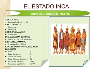 El estado inca | PPTX