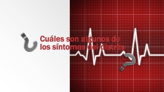 Cuáles son algunos de
los síntomas del distrés
 