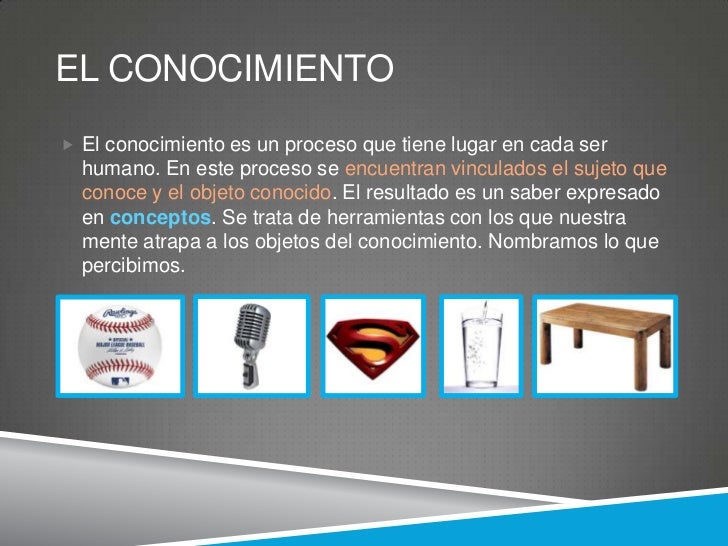 El estudio del conocimiento y sus tipos