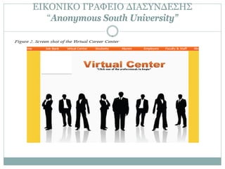 ΕΙΚΟΝΙΚΟ ΓΡΑΦΕΙΟ ΔΙΑΣΥΝΔΕΣΗΣ
   “Anonymous South University”
 