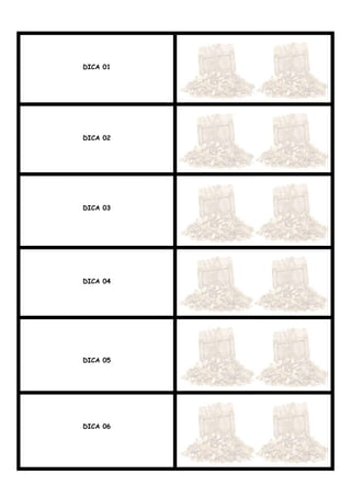 DICA 01
DICA 02
DICA 03
DICA 04
DICA 05
DICA 06
 